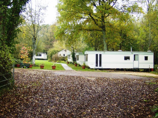 entrance to a mobile home park