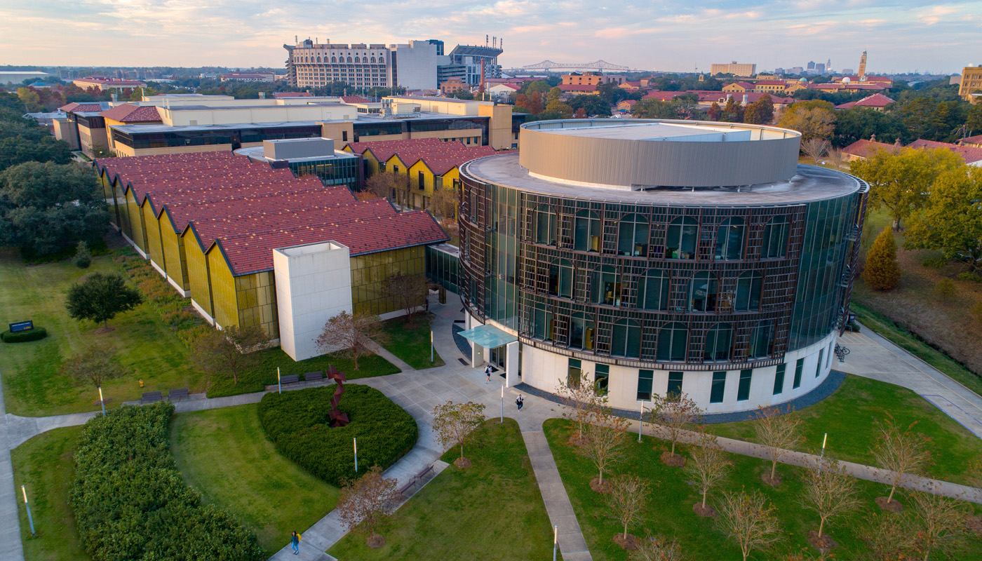 Ariel photo of the Business Educaiton Complex